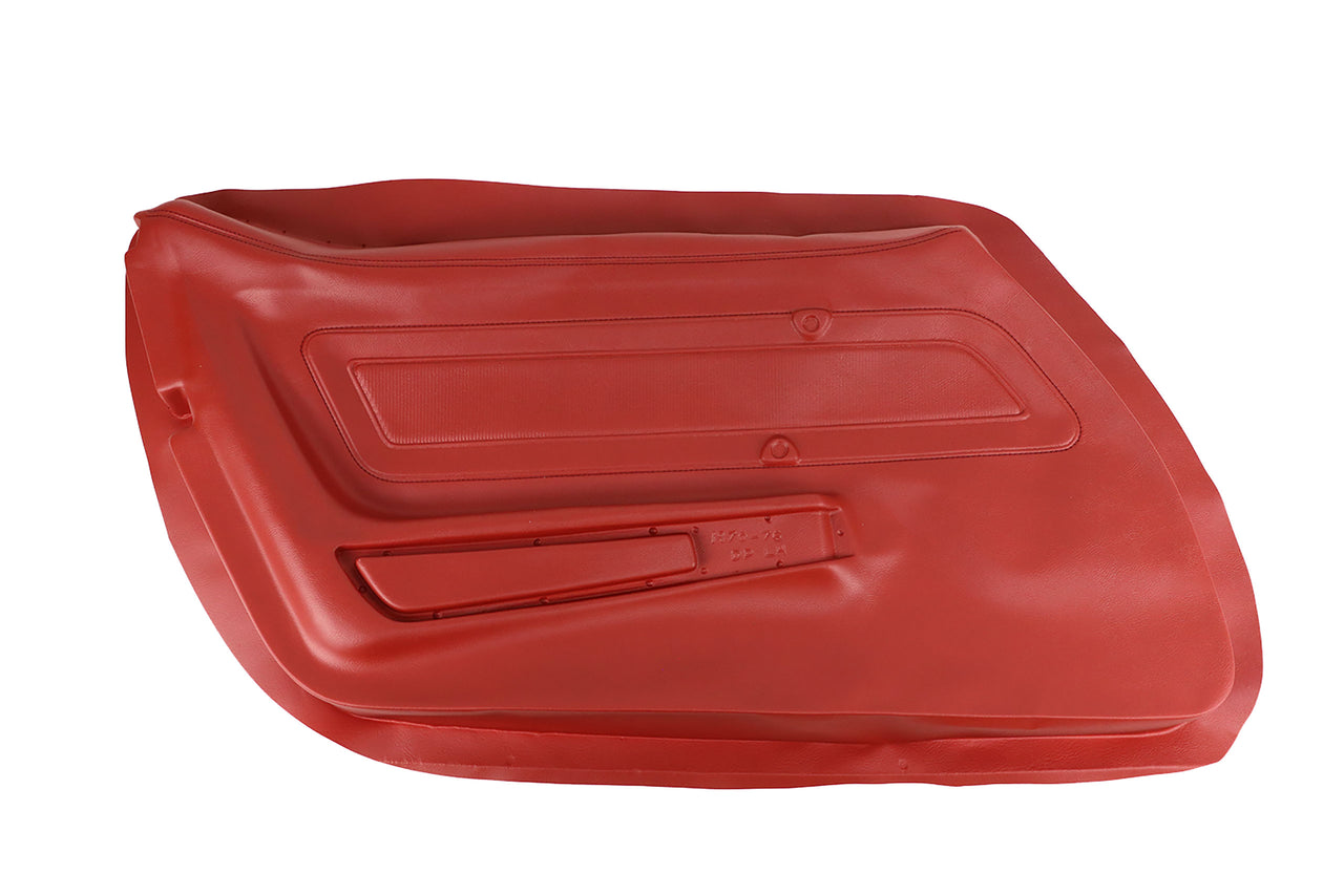 1976-1976 Corvette Door Panel Skin Firethorn LH-441934-Corvette-Store-Online