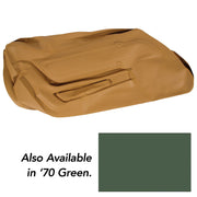 1970-1970 Corvette Door Panel Skin Green RH-442017-Corvette-Store-Online