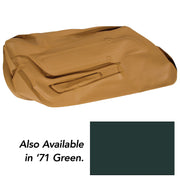 1971-1971 Corvette Door Panel Skin Green RH-442018-Corvette-Store-Online