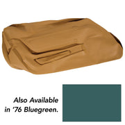 1976-1976 Corvette Door Panel Skin Blue Green RH-442019-Corvette-Store-Online