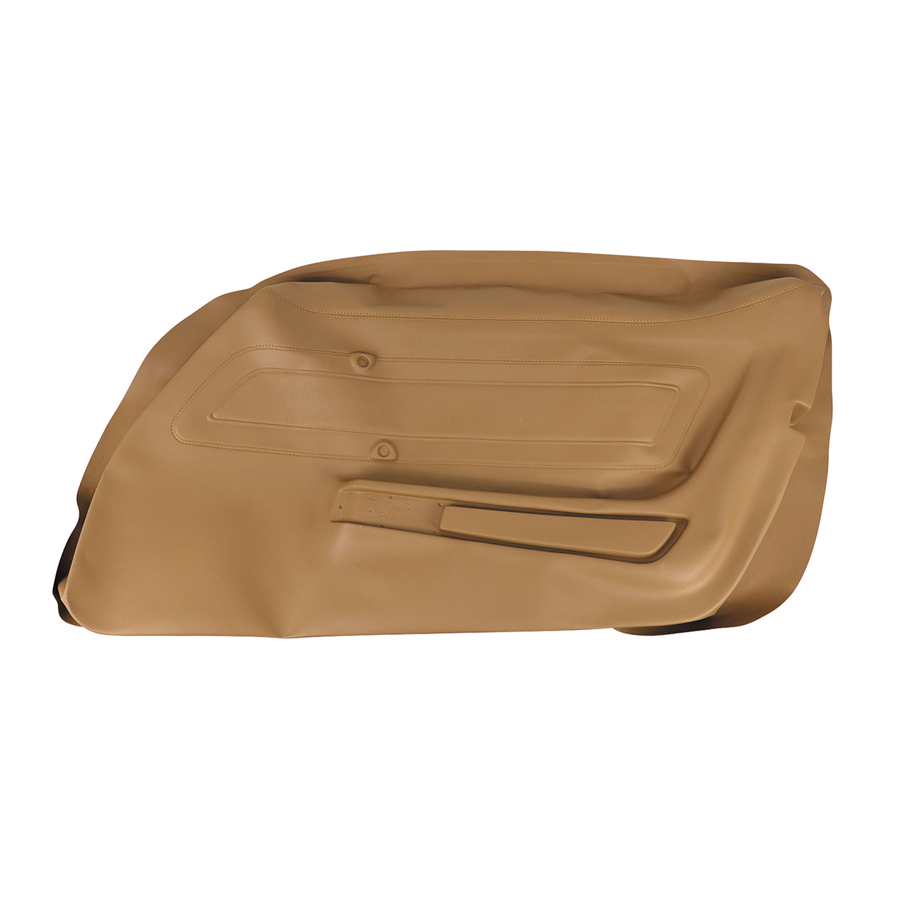 1973-1975 Corvette Door Panel Skin Medium Saddle RH-442051-Corvette-Store-Online