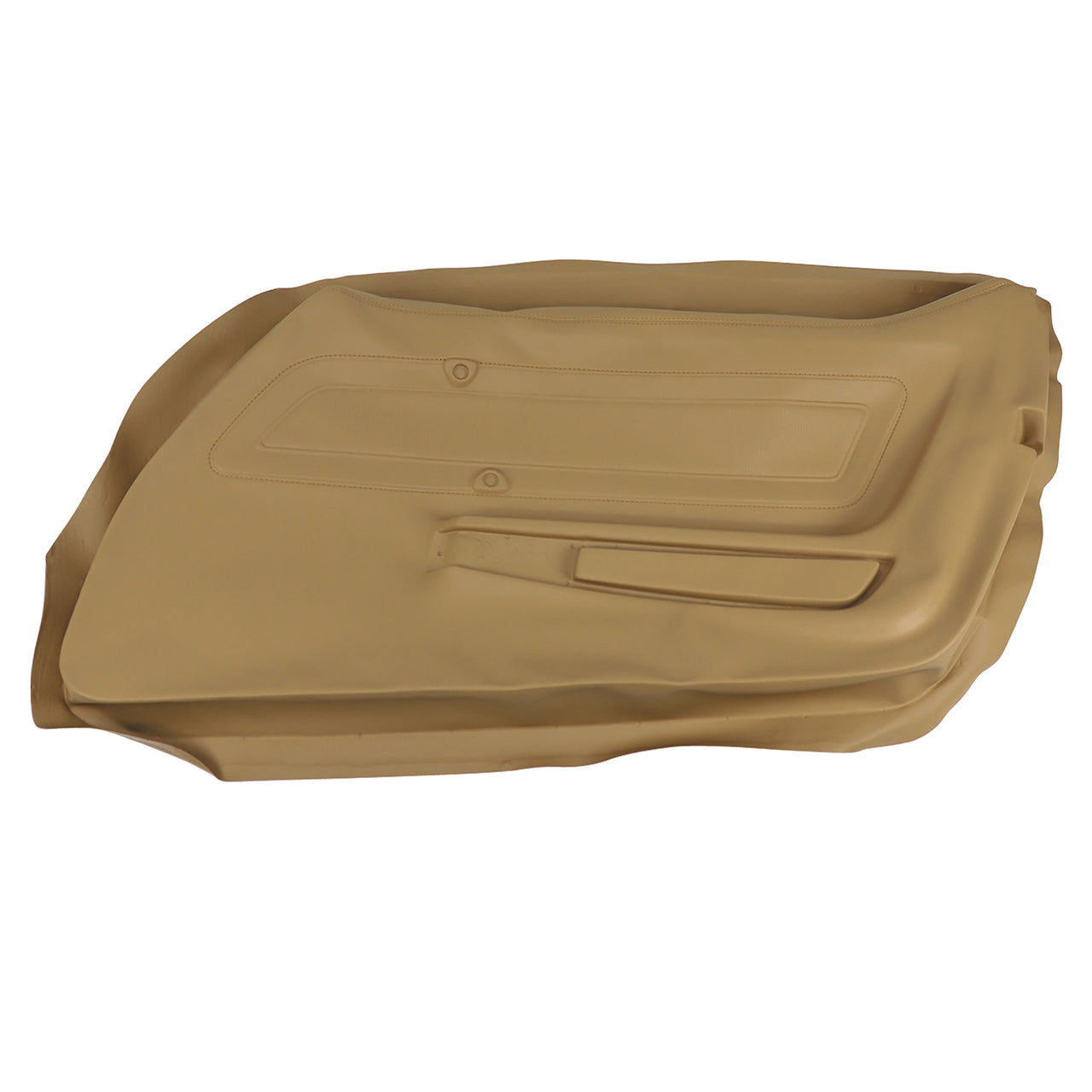 1976-1976 Corvette Door Panel Skin Buckskin RH-442057-Corvette-Store-Online