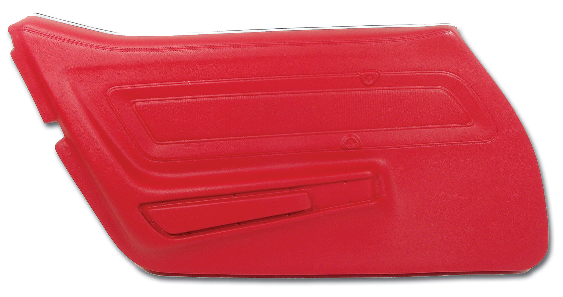 1970-1972 Corvette Door Panel Red LH-442130-Corvette-Store-Online