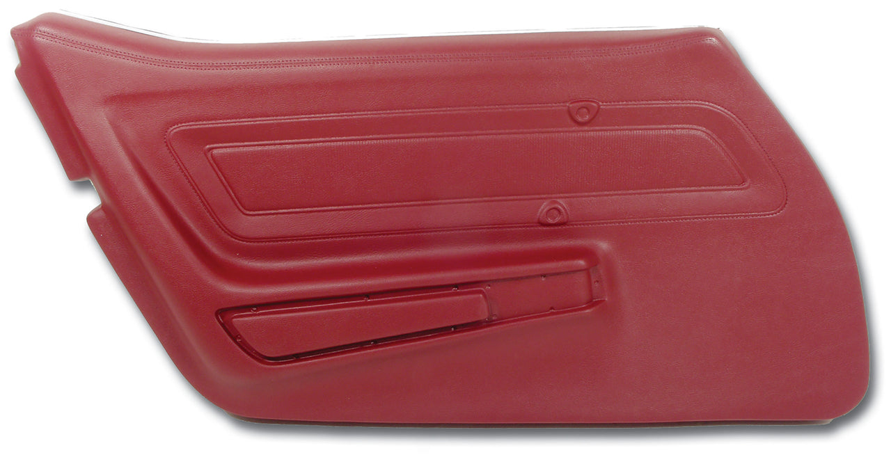 1973-1975 Corvette Door Panel Oxblood LH-442131-Corvette-Store-Online