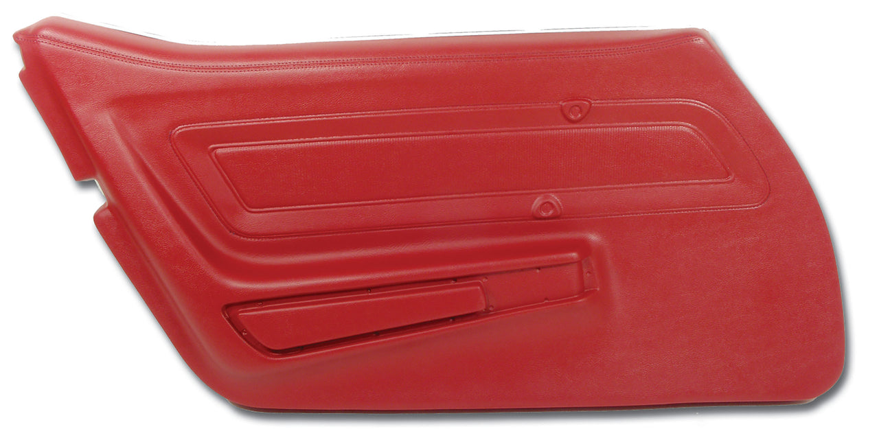 1976-1976 Corvette Door Panel Firethorn LH-442134-Corvette-Store-Online