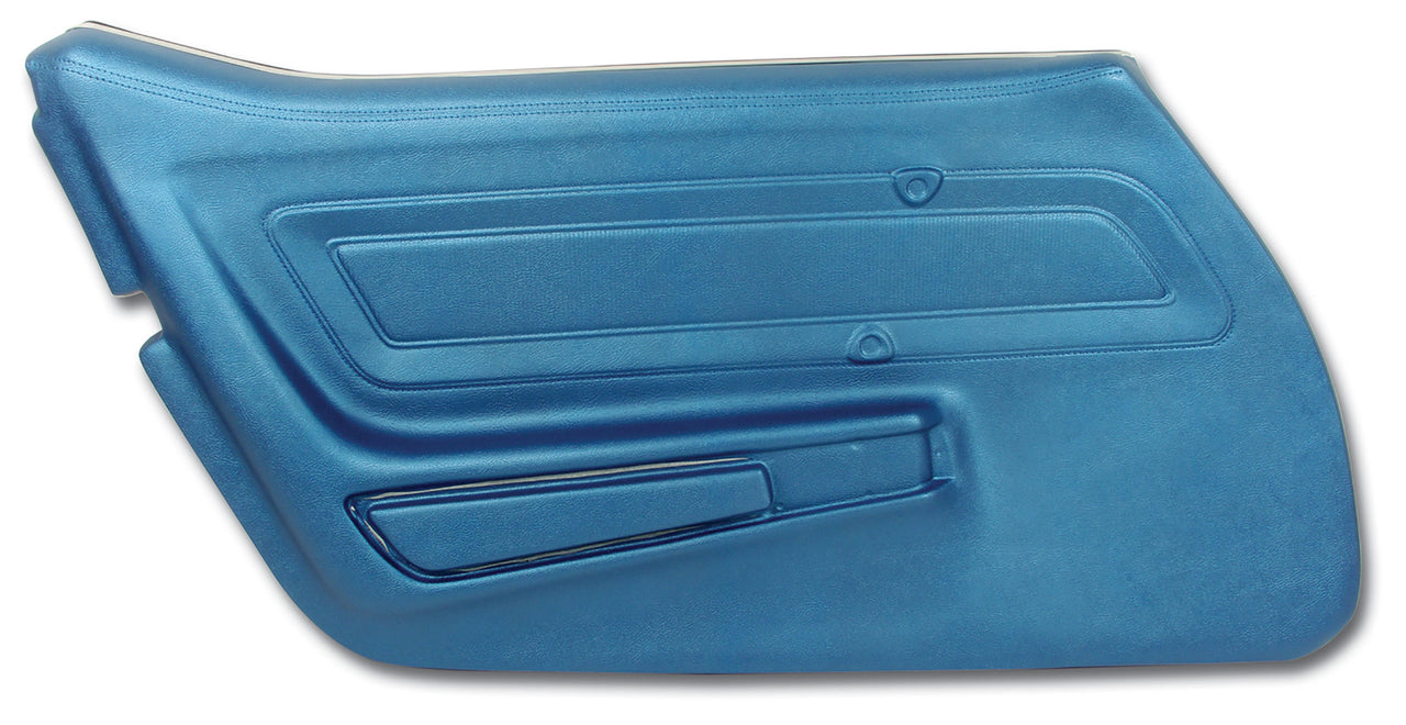 1970-1970 Corvette Door Panel Bright Blue LH-442141-Corvette-Store-Online