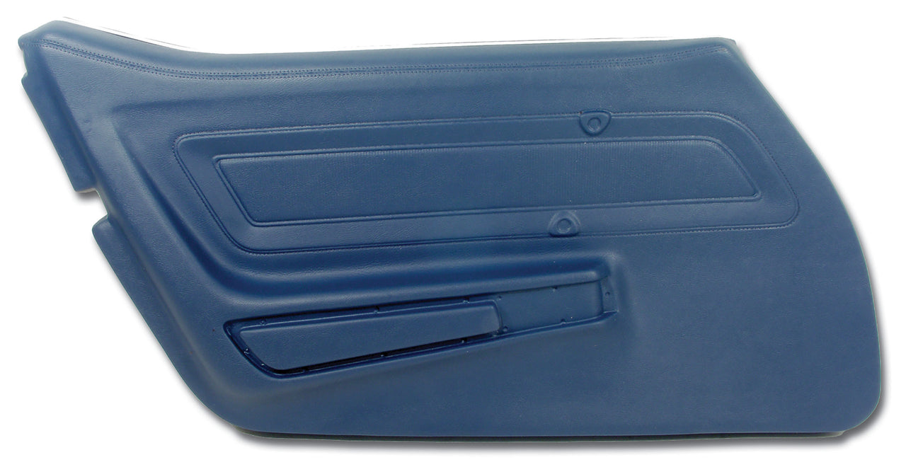 1971-1972 Corvette Door Panel Royal Blue LH-442147-Corvette-Store-Online