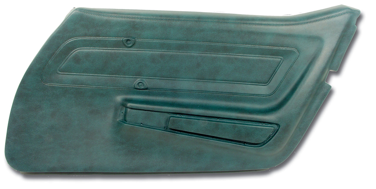 1971-1971 Corvette Door Panel Green RH-442218-Corvette-Store-Online