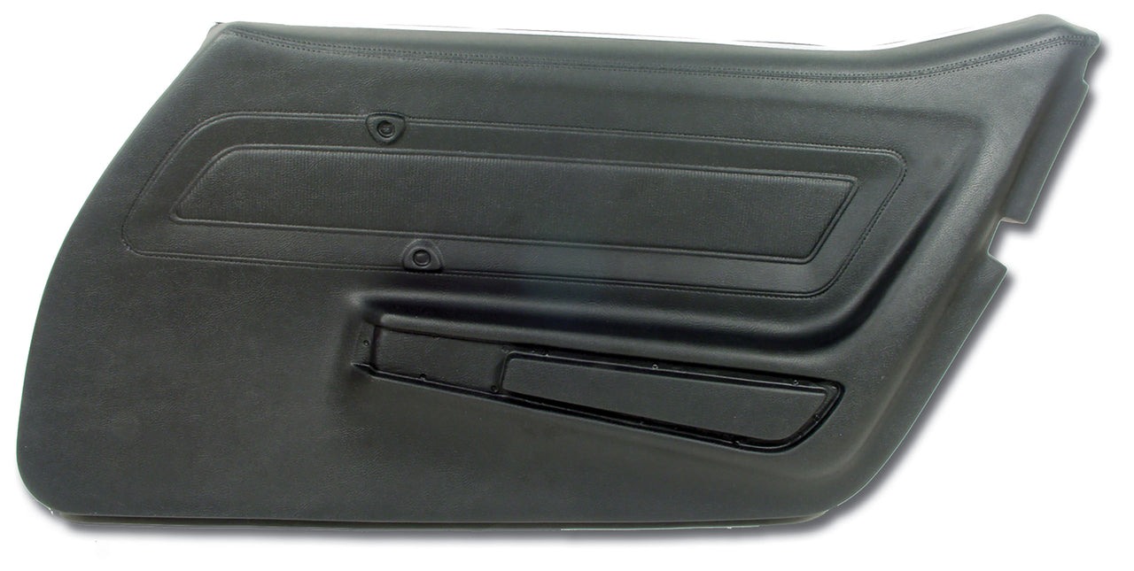 1970-1976 Corvette Door Panel Black RH-442220-Corvette-Store-Online
