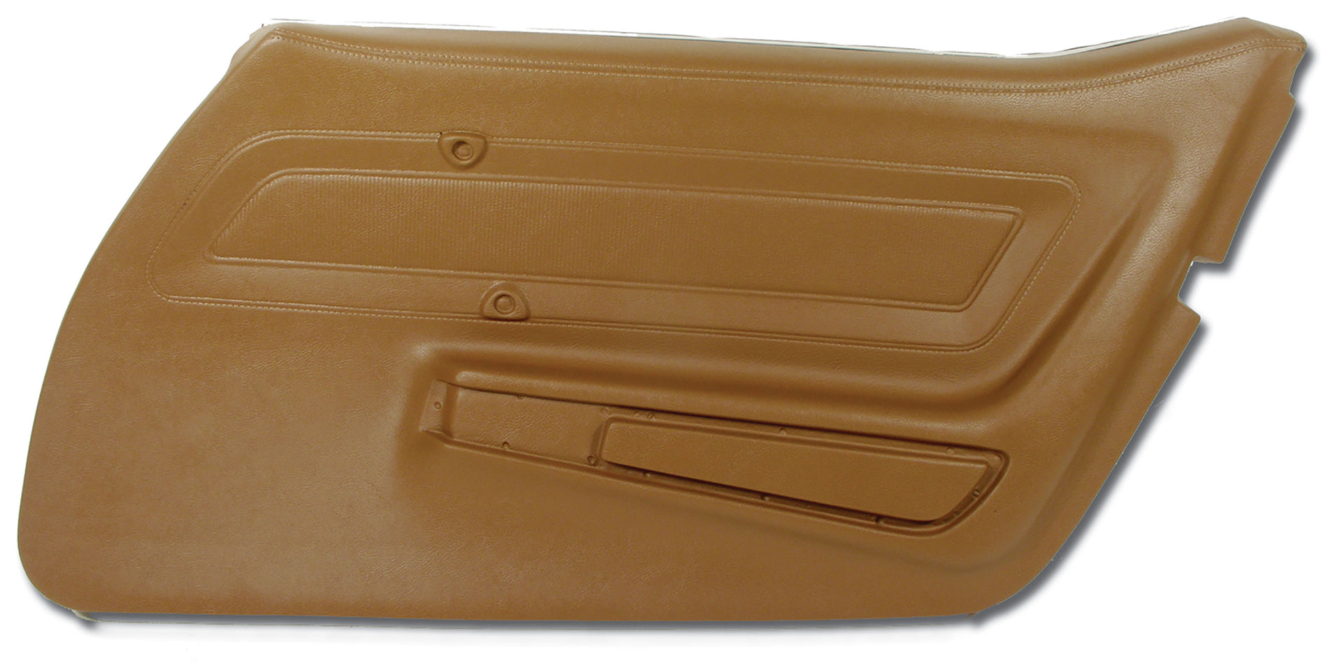 1973-1973 Corvette Door Panel Dark Saddle RH-442223-Corvette-Store-Online