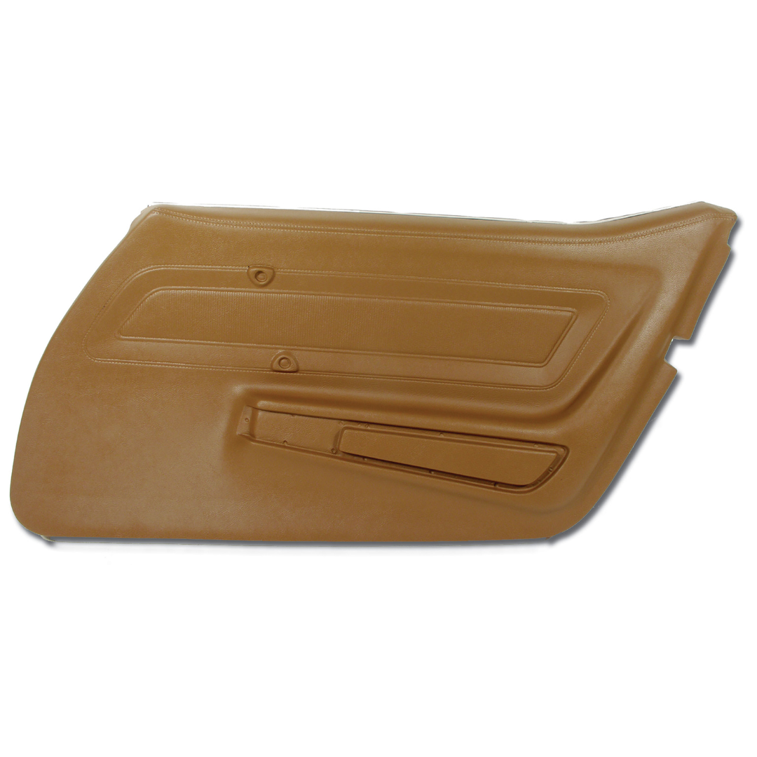 1973 Corvette Door Panel - Dark Saddle Right Hand