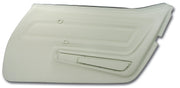 1976-1976 Corvette Door Panel White RH-442276-Corvette-Store-Online