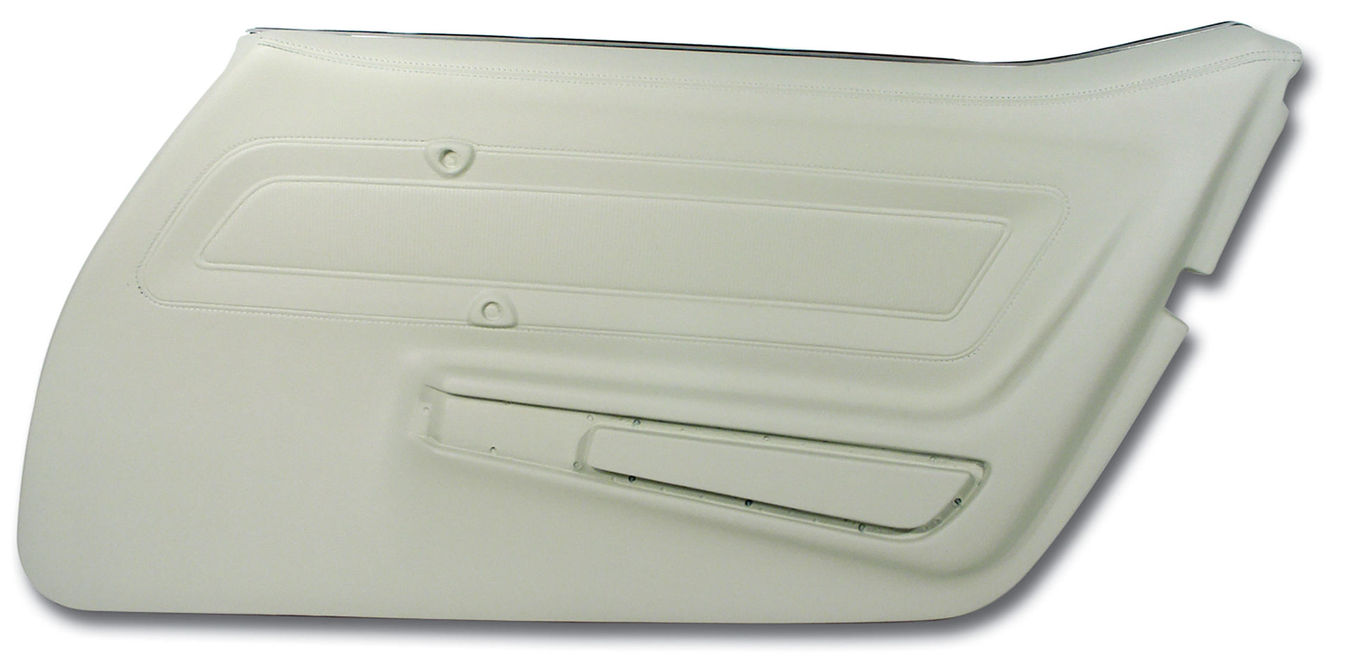 1976-1976 Corvette Door Panel White RH-442276-Corvette-Store-Online