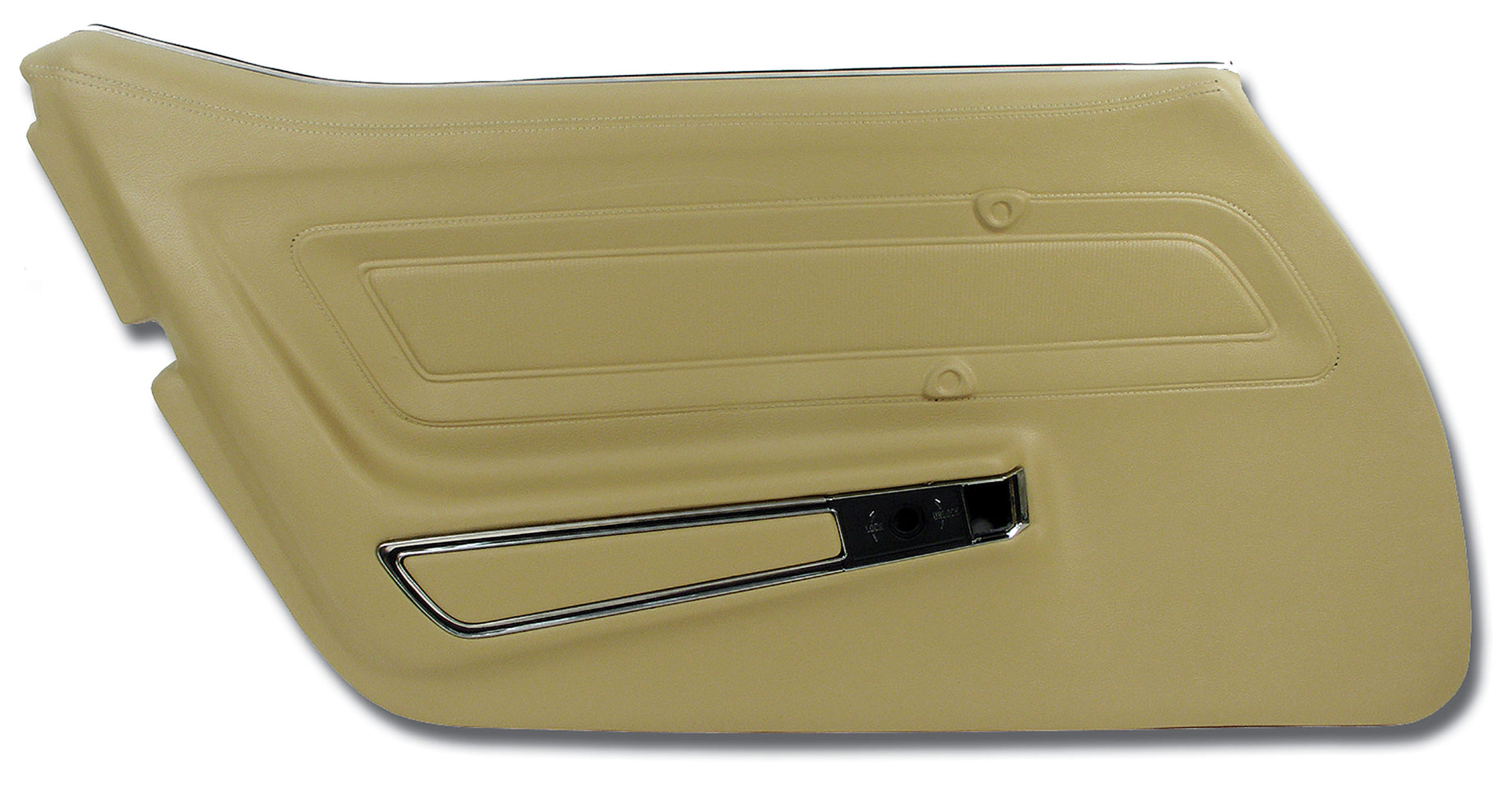 1970-1972 Corvette Door Panel Light Saddle Standard LH-442315-Corvette-Store-Online