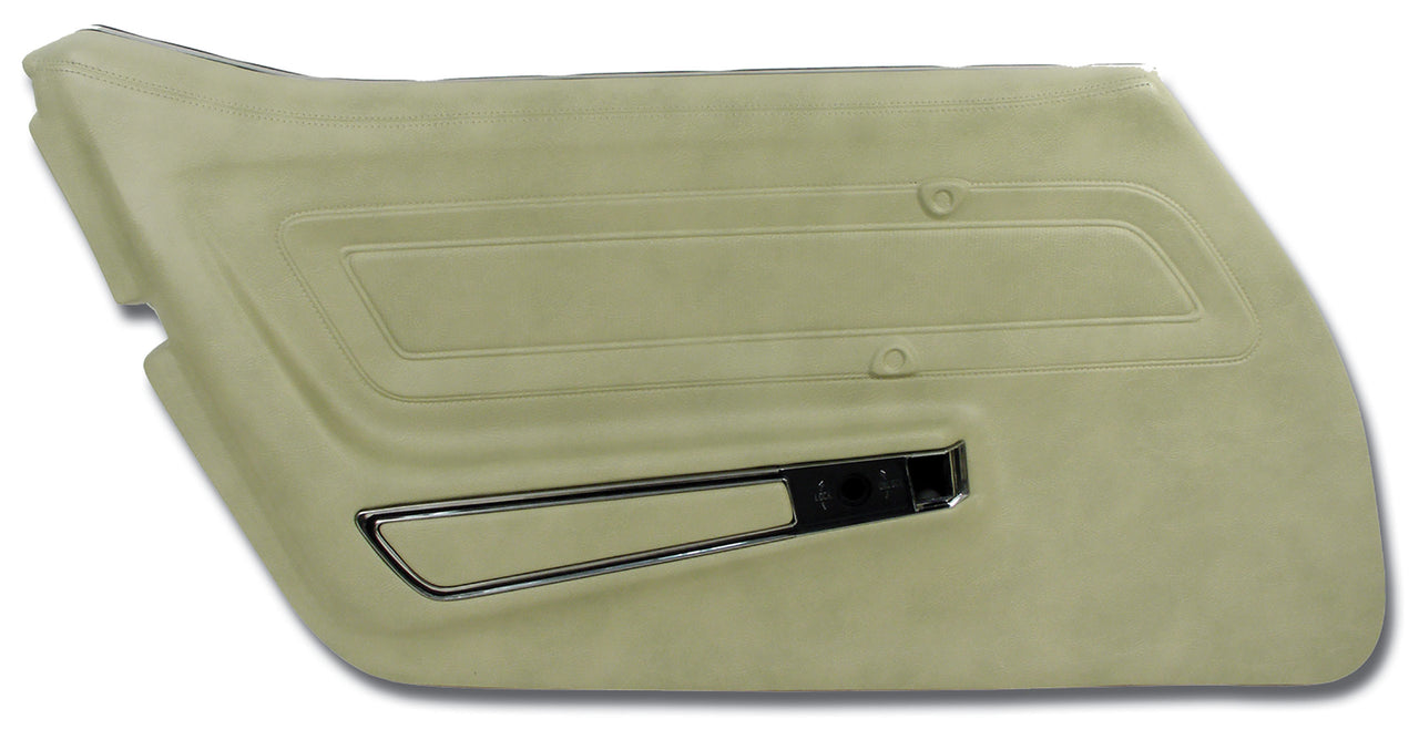 1974-1975 Corvette Door Panel Neutral Standard LH-442316-Corvette-Store-Online