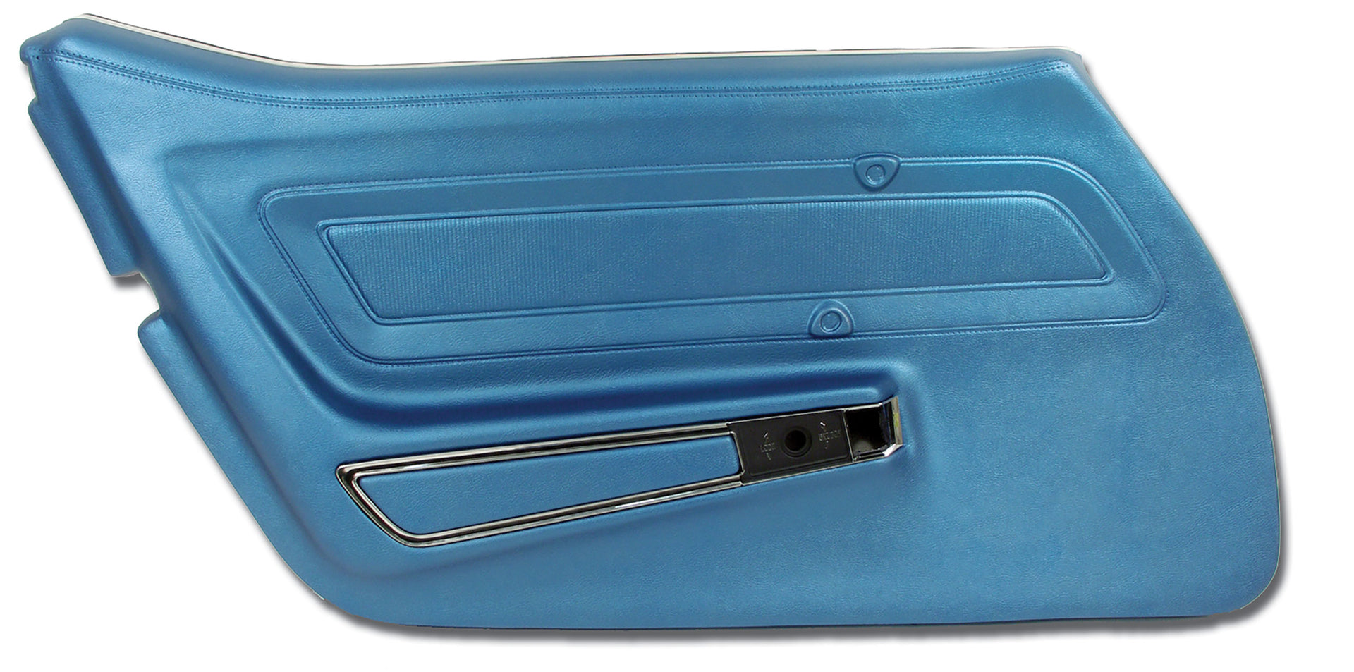 1970-1970 Corvette Door Panel Bright Blue Standard LH-442341-Corvette-Store-Online