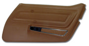 1973-1973 Corvette Door Panel Dark Saddle Standard RH-442423-Corvette-Store-Online
