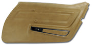 1973-1975 Corvette Door Panel Medium Saddle Standard RH-442451-Corvette-Store-Online