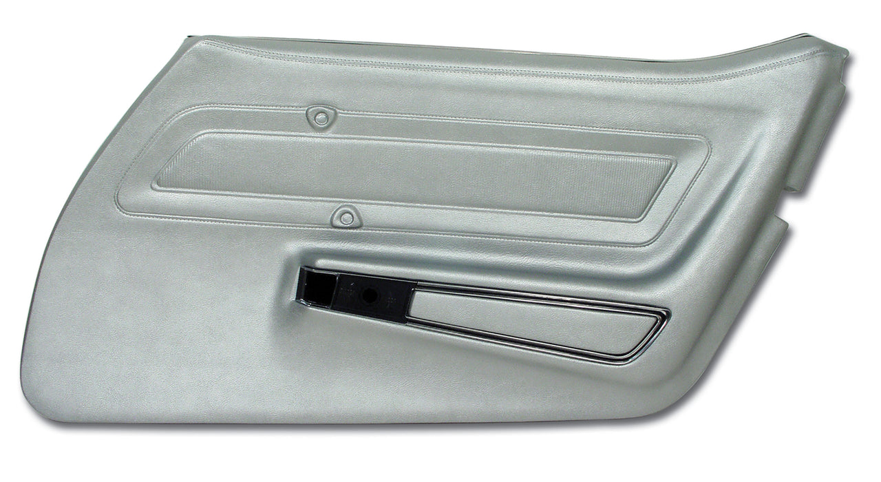 1974-1975 Corvette Door Panel Silver Standard RH-442461-Corvette-Store-Online