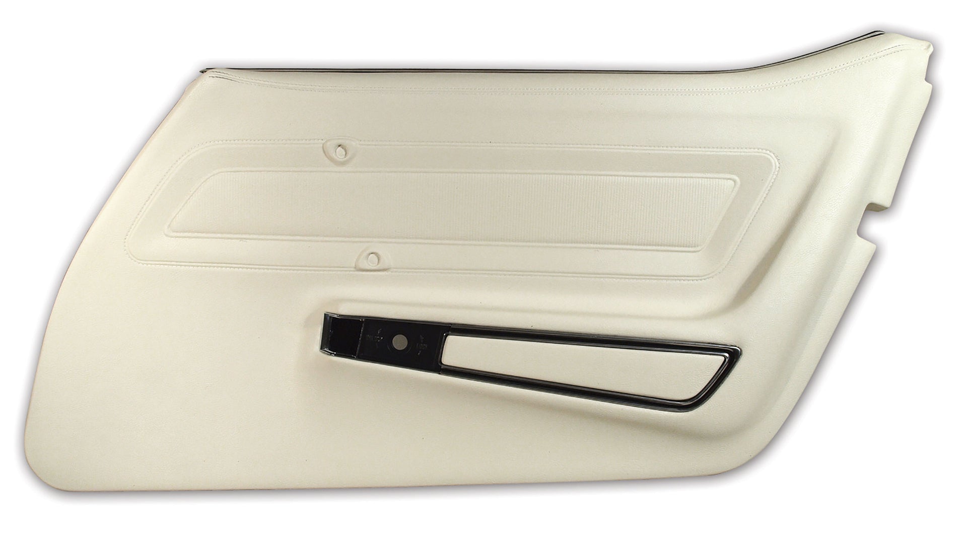 1976-1976 Corvette Door Panel White Standard RH-442476-Corvette-Store-Online