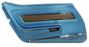 1970-1970 Corvette Door Panel Bright Blue Deluxe LH-442541-Corvette-Store-Online