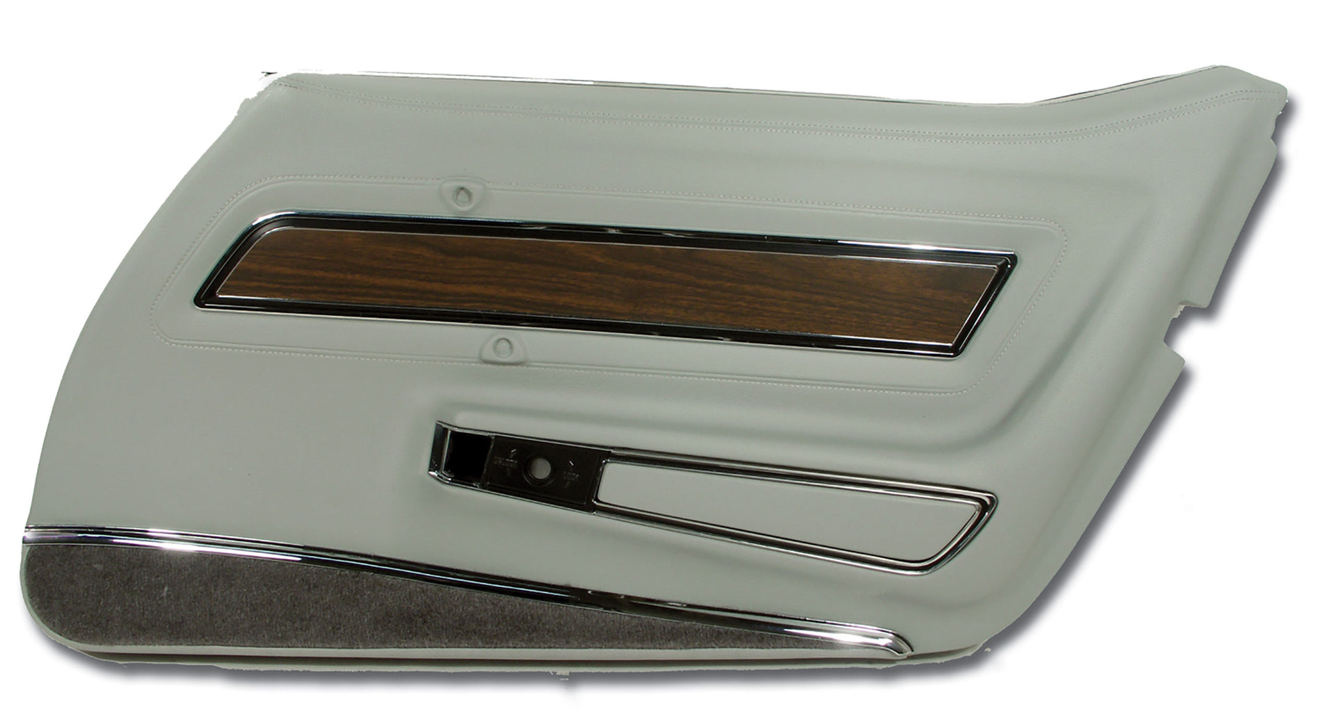 1976-1976 Corvette Door Panel Smoke Deluxe RH-4426A2-Corvette-Store-Online