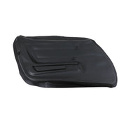 1977-1977 Corvette Door Panel Skin Black LH-442720-Corvette-Store-Online