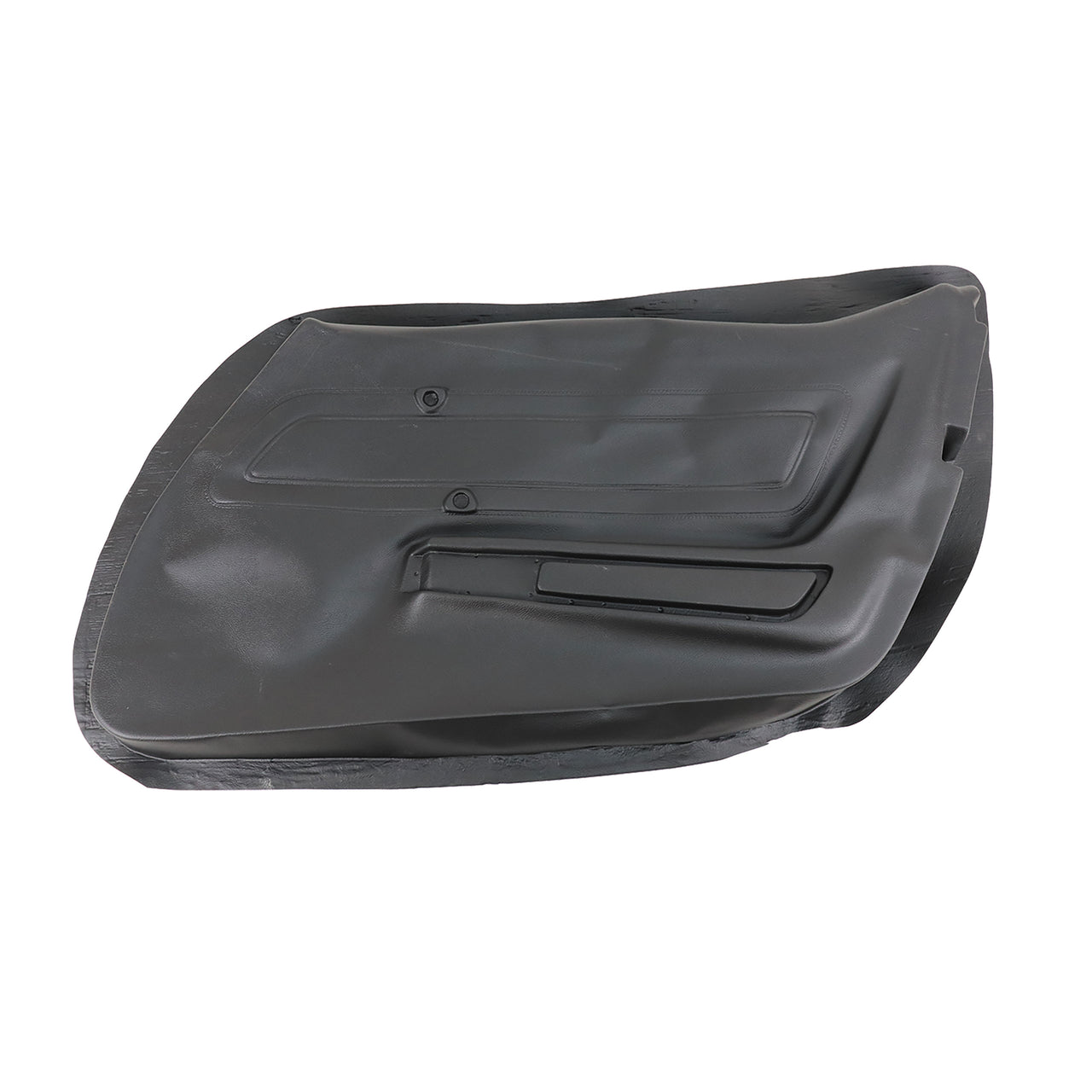 1977-1977 Corvette Door Panel Skin Black RH-442820-Corvette-Store-Online