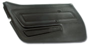 1977-1977 Corvette Door Panel Black LH-442920-Corvette-Store-Online