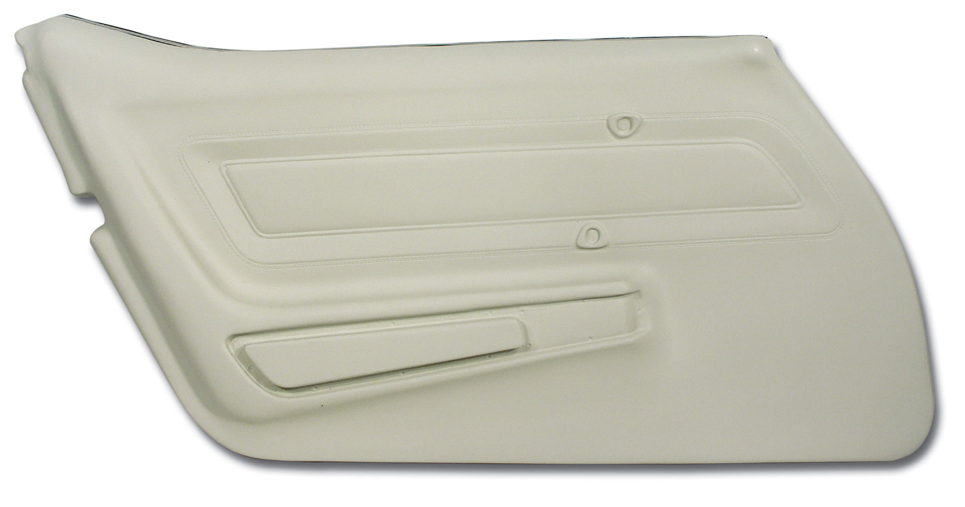 1977-1977 Corvette Door Panel White LH-442976-Corvette-Store-Online