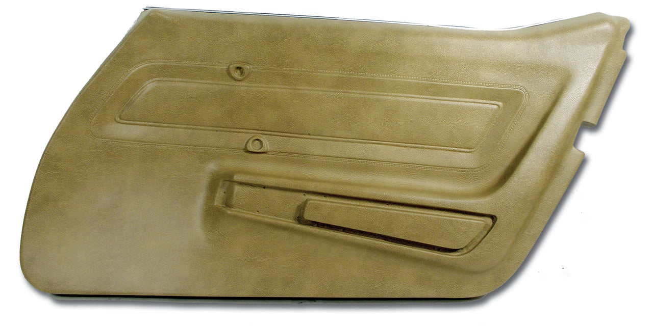 1977-1977 Corvette Door Panel Buckskin RH-443057-Corvette-Store-Online