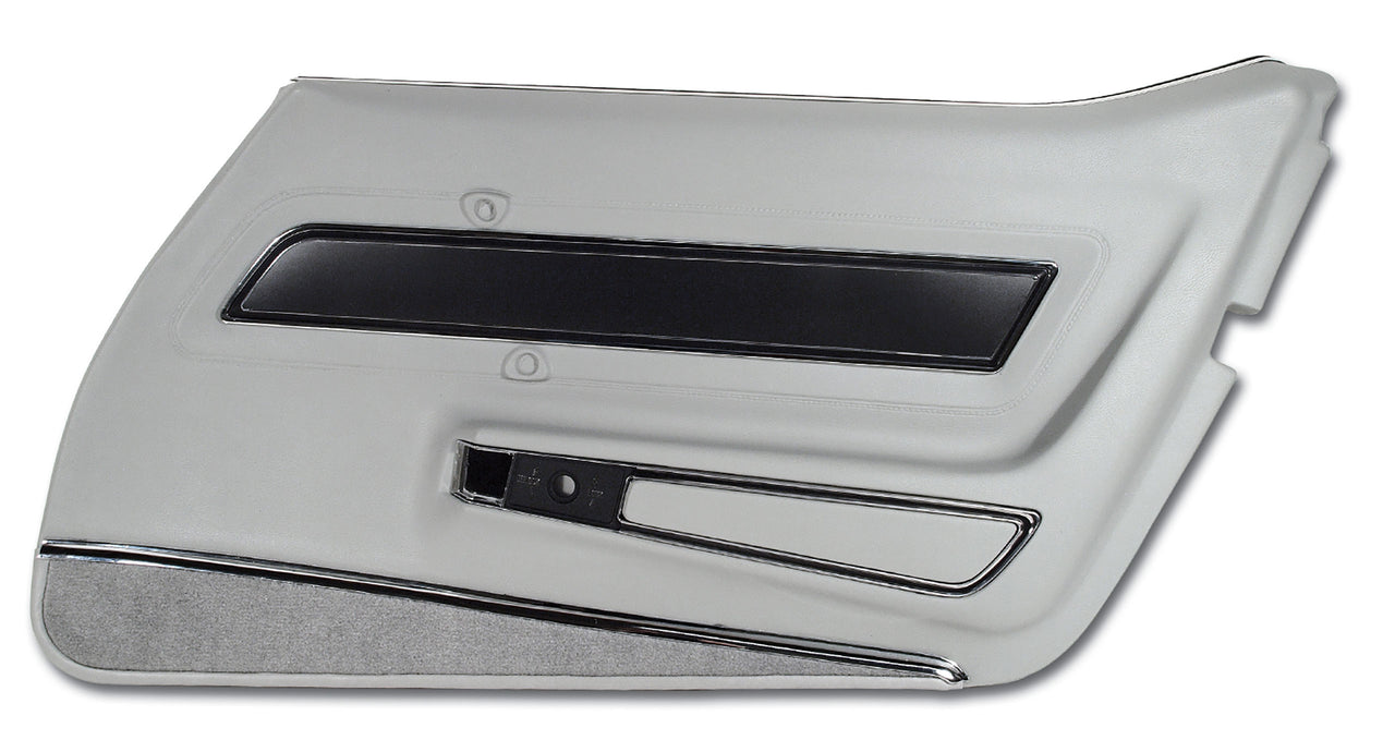 1977-1977 Corvette Door Panel Smoke Deluxe RH-443267-Corvette-Store-Online