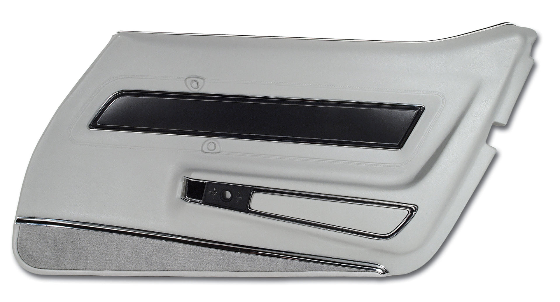1977-1977 Corvette Door Panel Smoke Deluxe RH-443267-Corvette-Store-Online