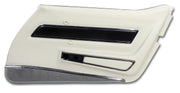 1977-1977 Corvette Door Panel White Deluxe W/Smoke Carpet RH-4432Z8-Corvette-Store-Online