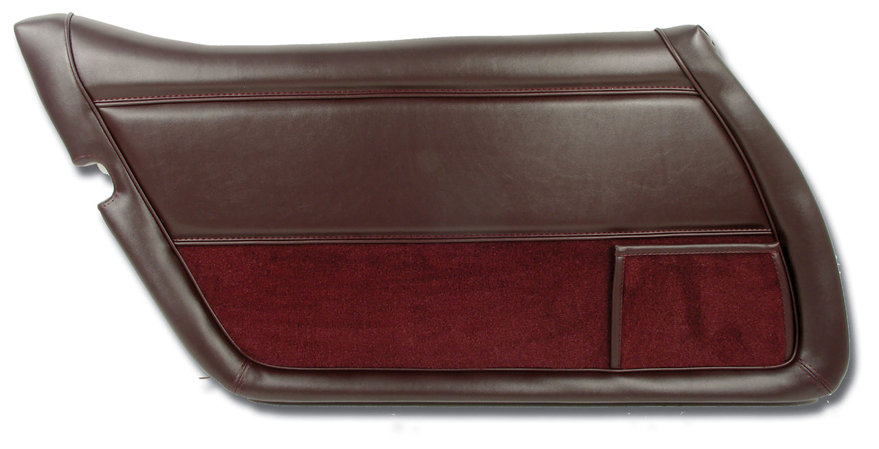 1980-1980 Corvette Door Panel Claret LH-443336-Corvette-Store-Online