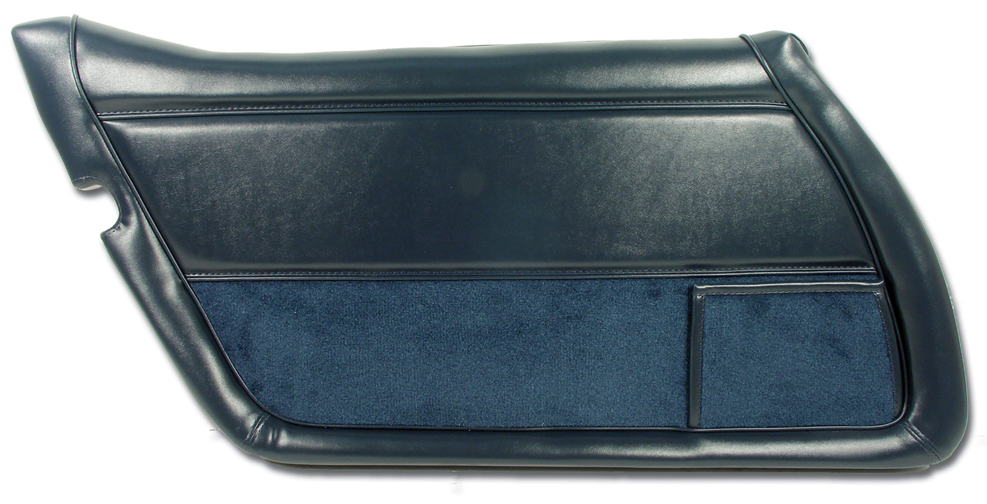 1982-1982 Corvette Door Panel Dark Blue LH-443346-Corvette-Store-Online