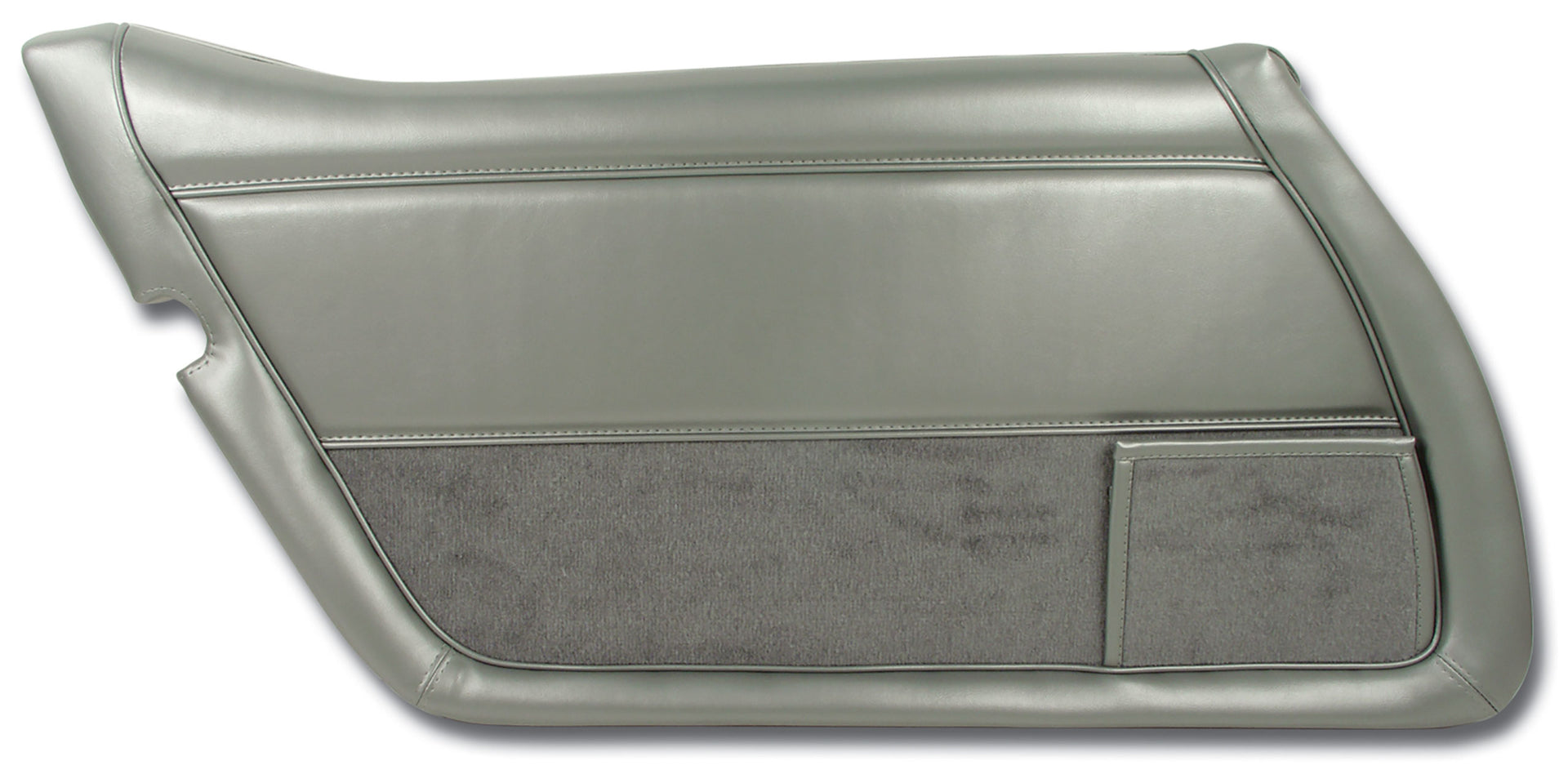 1981-1981 Corvette Door Panel Silver LH-443364-Corvette-Store-Online
