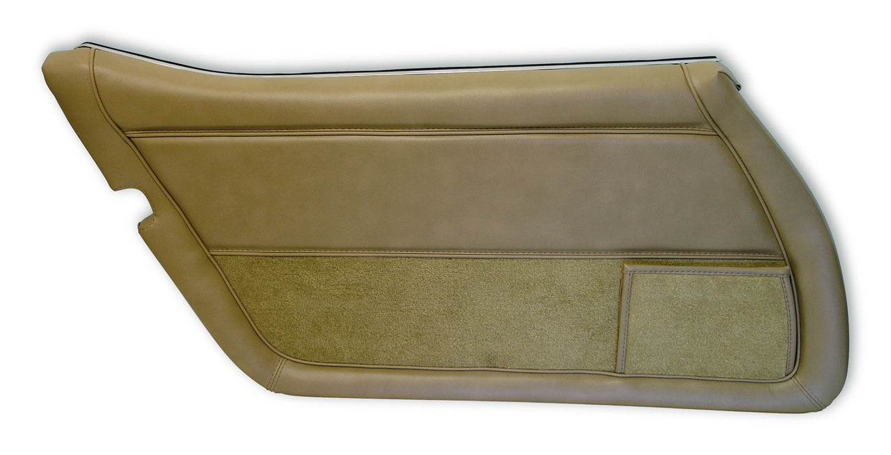 1981-1982 Corvette Door Panel Camel LH-4433A5-Corvette-Store-Online