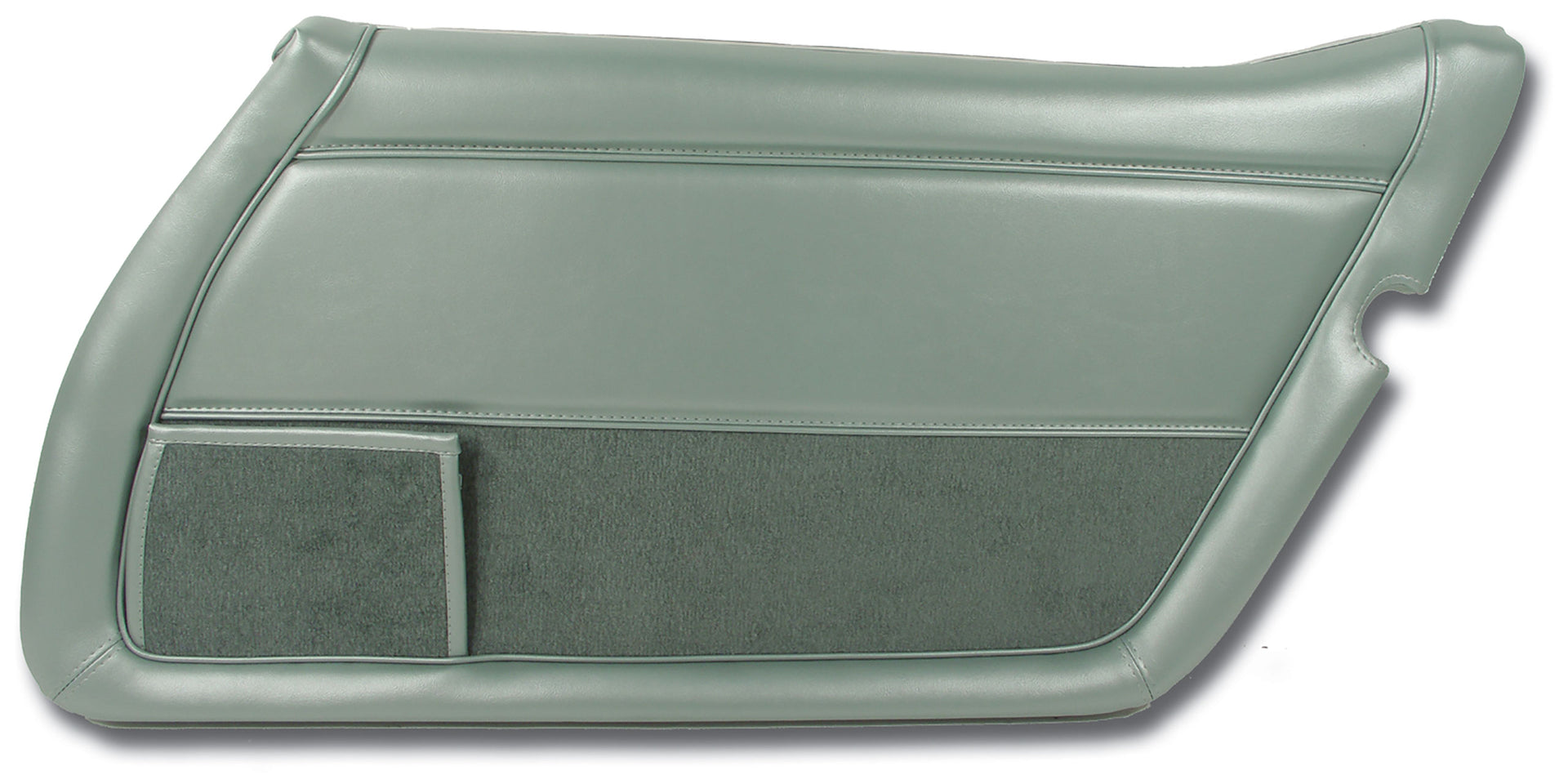 1982-1982 Corvette Door Panel Silvergreen RH-443459-Corvette-Store-Online