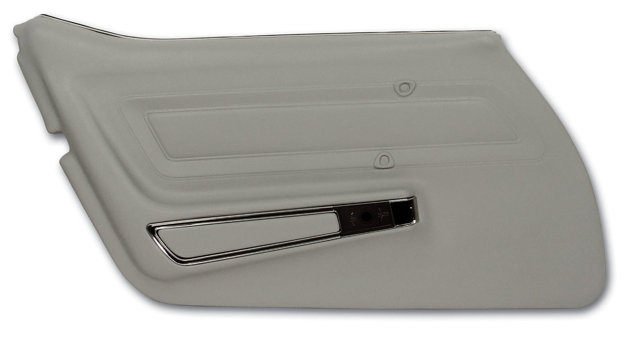 1977-1977 Corvette Door Panel Smoke Standard LH-443567-Corvette-Store-Online