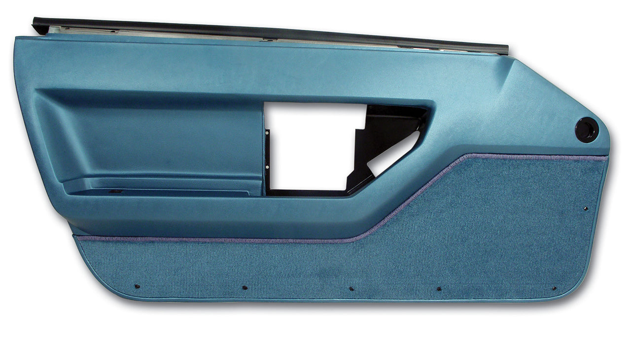 1986-1989 Corvette Door Panel Blue LH-444074-Corvette-Store-Online