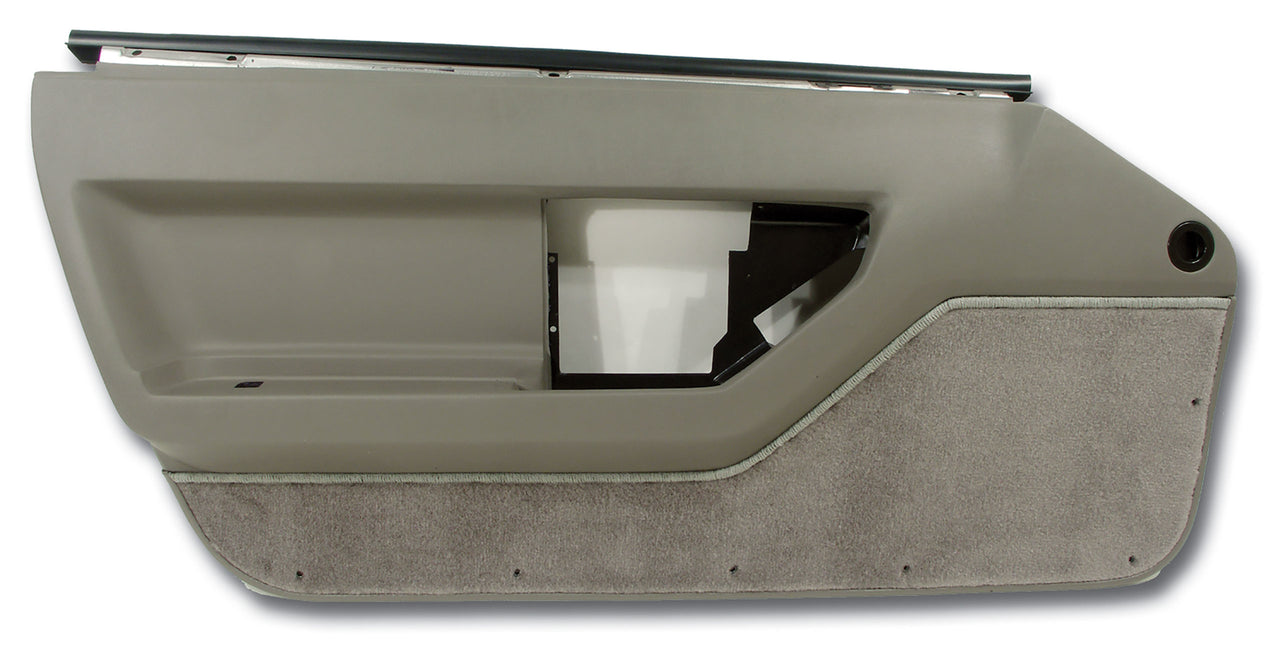 1988-1989 Corvette Door Panel Gray LH-444079-Corvette-Store-Online