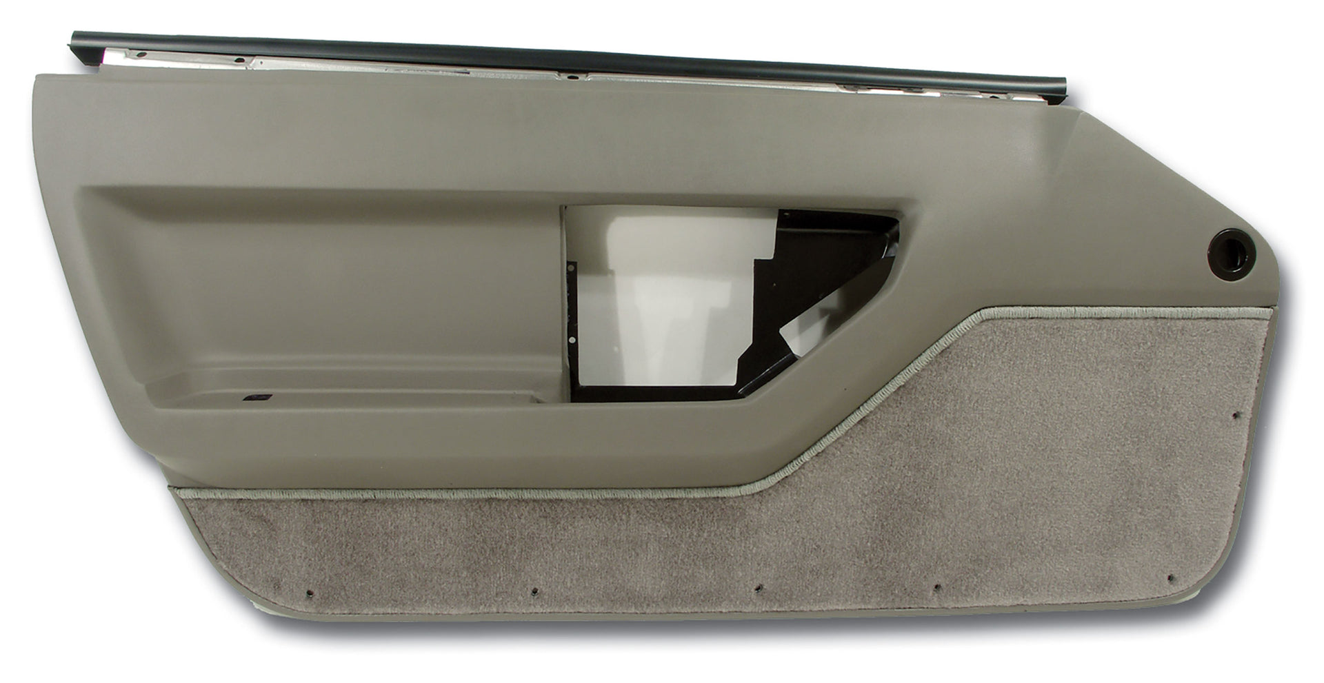 1988-1989 Corvette Door Panel Gray LH-444079-Corvette-Store-Online
