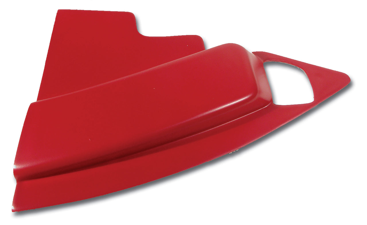 1965-1967 Corvette Radio Side Panel Red RH 67 W/Air Conditioner-444830-Corvette-Store-Online