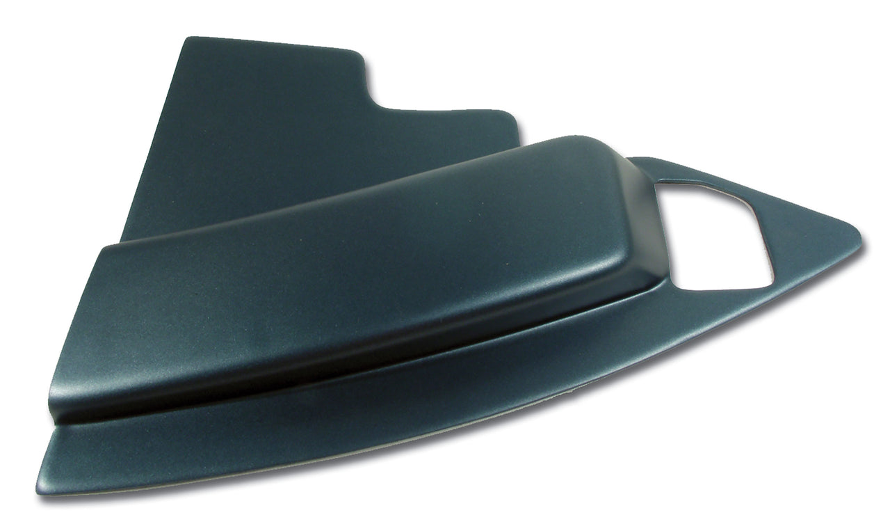 1967-1967 Corvette Radio Side Panel Teal RH W/Air Conditioner-444849-Corvette-Store-Online