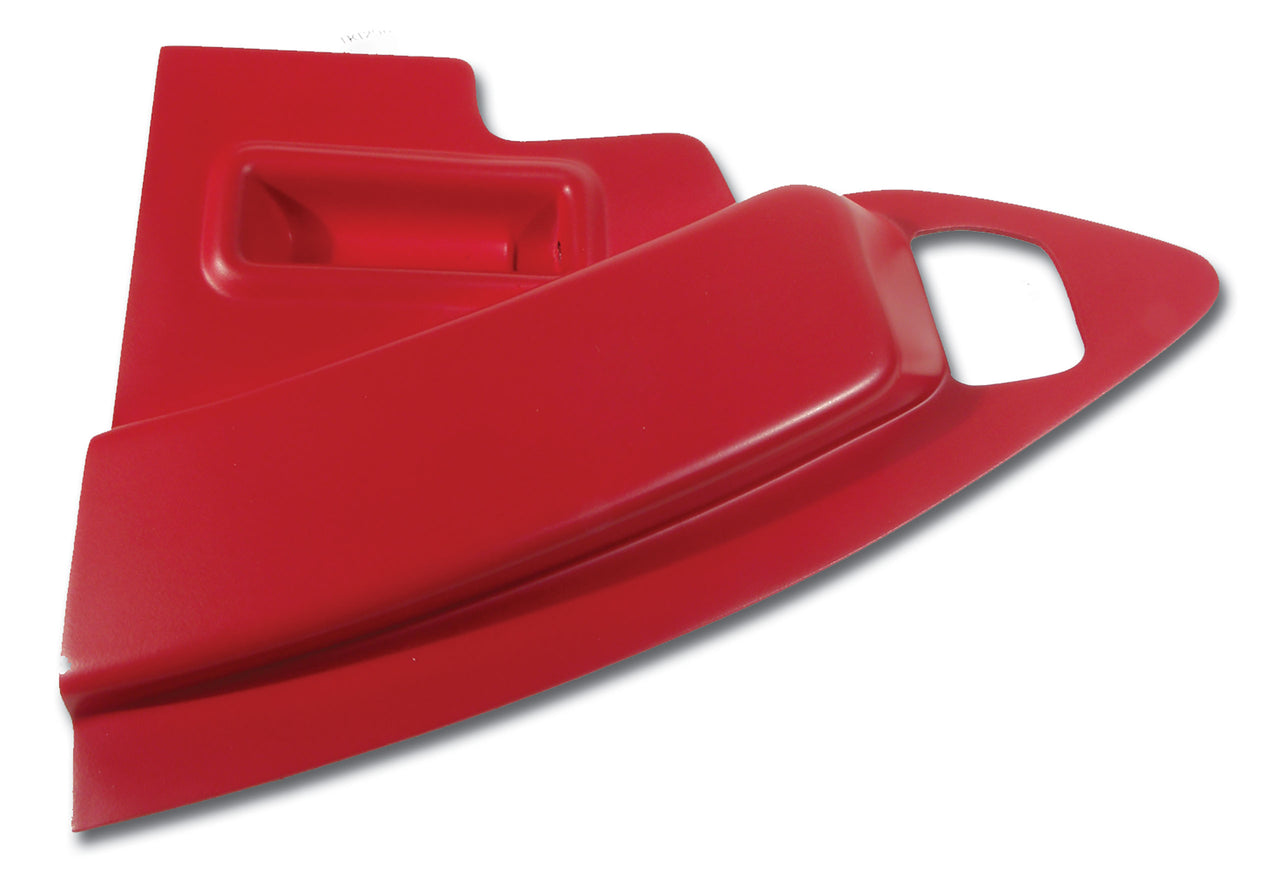 1967-1967 Corvette Radio Side Panel Red RH W/out Air Conditioner-444930-Corvette-Store-Online