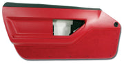 1986-1989 Corvette Door Panel Red Deluxe Coupe LH-445075-Corvette-Store-Online