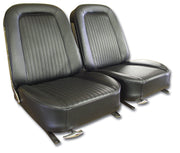 1964-1964 Corvette Vinyl Seat Covers Black-445520-Corvette-Store-Online