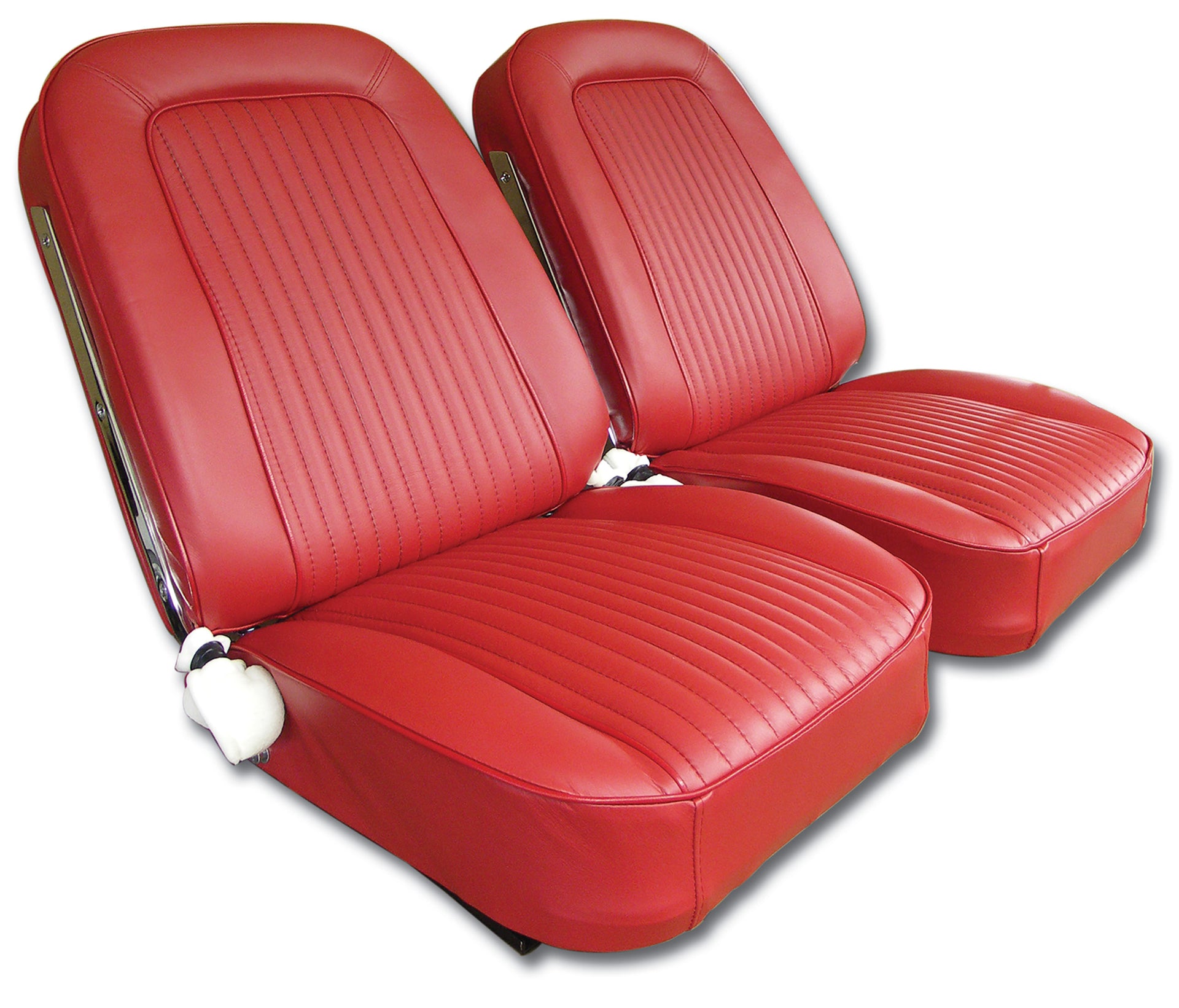 1964-1964 Corvette Vinyl Seat Covers Red-445535-Corvette-Store-Online