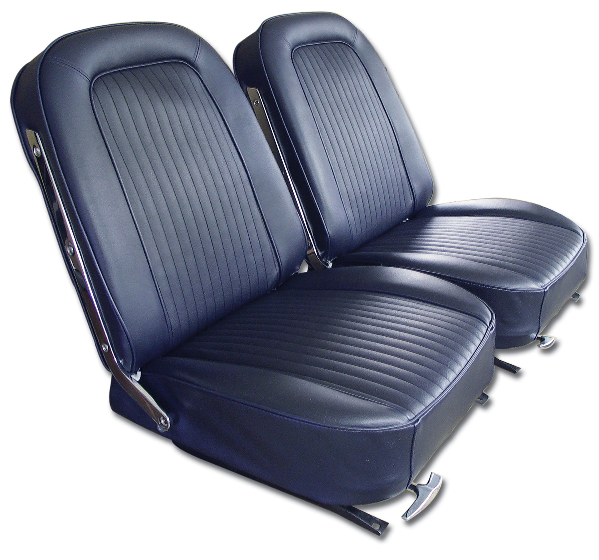 1964-1964 Corvette Vinyl Seat Covers Dark Blue-445542-Corvette-Store-Online